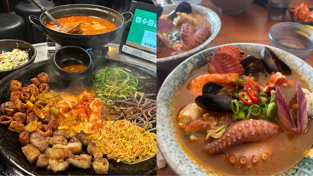 Du khách có thể trải nghiệm ẩm thực ở Jeju