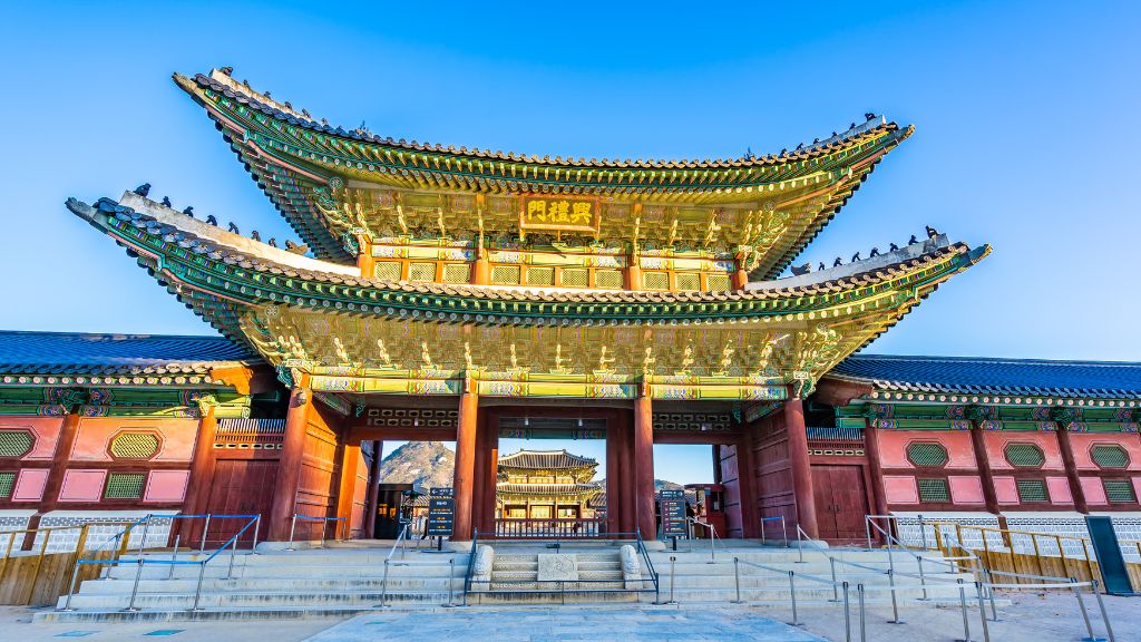Kiến trúc ấn tượng tại Cung điện Gyeongbok
