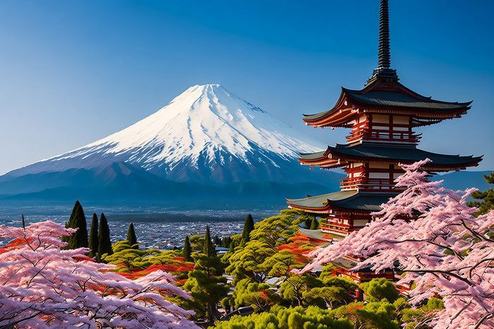Tour Nhật Bản Tự Túc 5 Ngày 4 Đêm | Tokyo - Núi Phú Sĩ - Narita | Vietpower Travel
