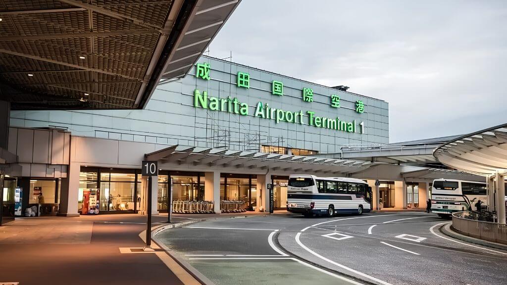 Sân bay quốc tế Narita – cửa ngõ hàng không lớn của Nhật Bản.