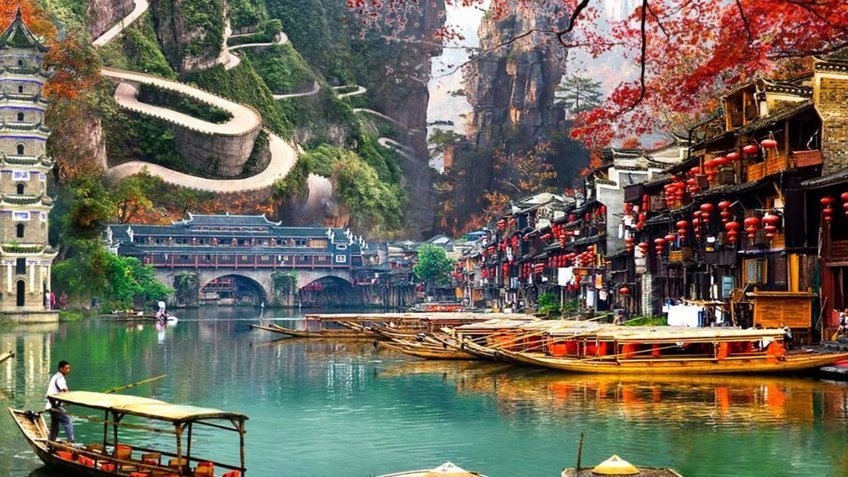 Tour Trương Gia Giới - Phượng Hoàng Cổ Trấn 6N5Đ từ TP.HCM | Bay Vietjet Air | Thiên Môn Sơn