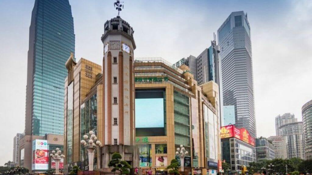 Giải Phóng Bi – biểu tượng trung tâm của Trùng Khánh.