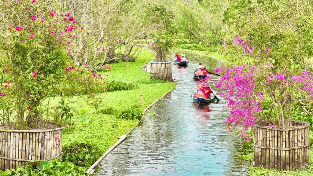 Rừng Tràm Trà Sư ngày Tết