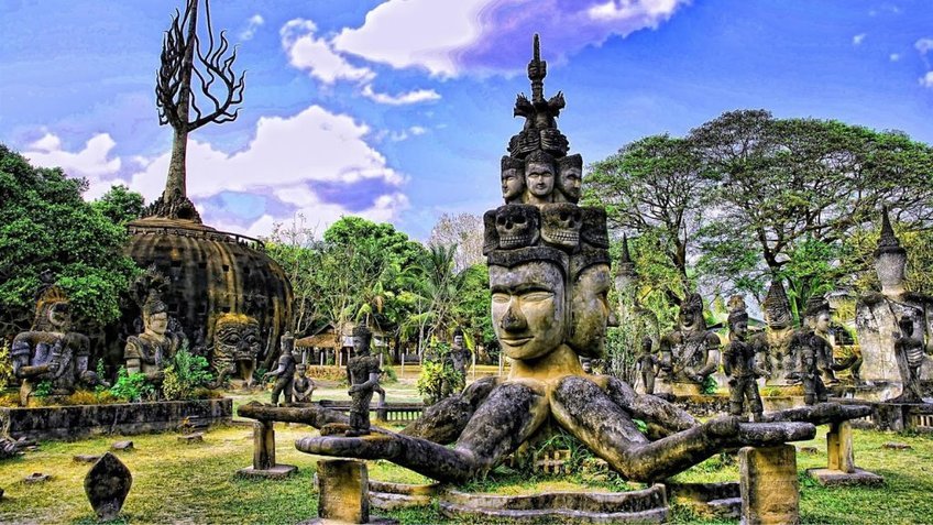 Du Lịch 3 Nước: Campuchia - Lào - Đông Bắc Thái 6N5Đ