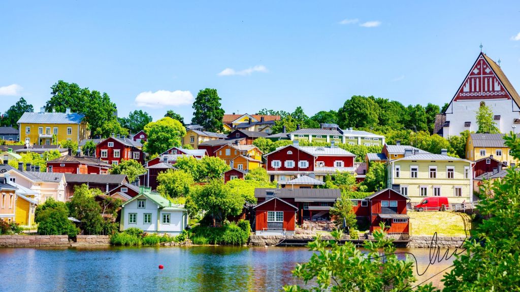 Thị trấn Porvoo xinh đẹp