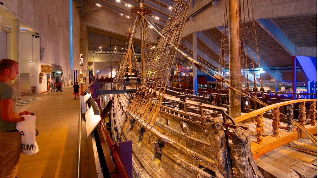 Bảo tàng chiến hạm Vasa Museum, thể hiện sức mạnh quân sự đế quốc Thụy Điển thế kỷ 17