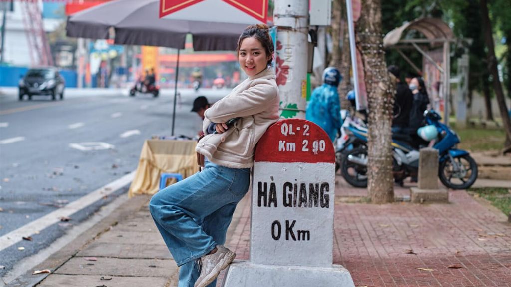 Check in tại Km0 Hà Giang