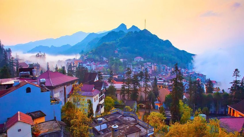 Du Lịch Sapa: Hà Nội - Bản Cát Cát - Hàm Rồng - Fansipan 3N2Đ