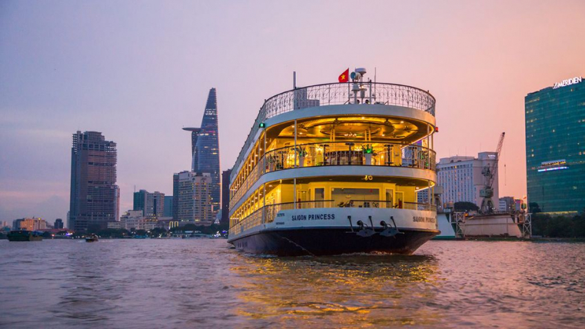 Du ngoạn sông Sài Gòn trên du thuyền Saigon Princess