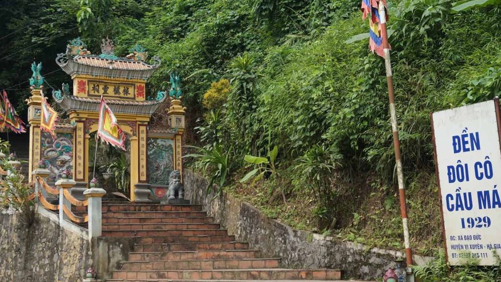 Đền Cô Đôi Cầu Má - không gian tâm linh vô cùng thiêng liêng