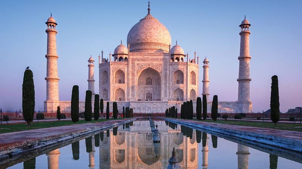 Đền Taj Mahal một trong bảy kỳ quan của thế giới đương đại