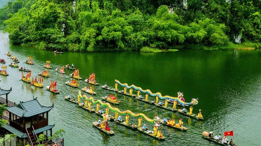 Hà Nội - Ninh Bình - Tràng An - Hoa Lư - Tam Cốc - Chùa Bái Đính 3N2Đ