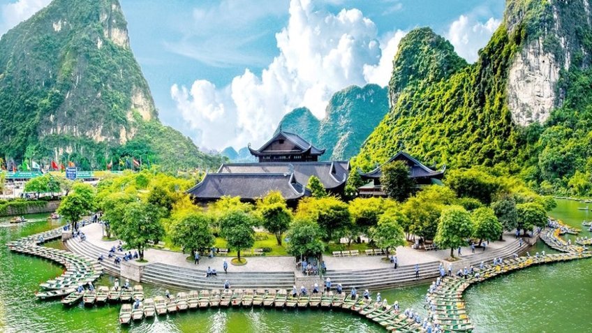 Hà Nội - Ninh Bình - Tràng An - Hoa Lư - Tam Cốc - Chùa Bái Đính 3N2Đ