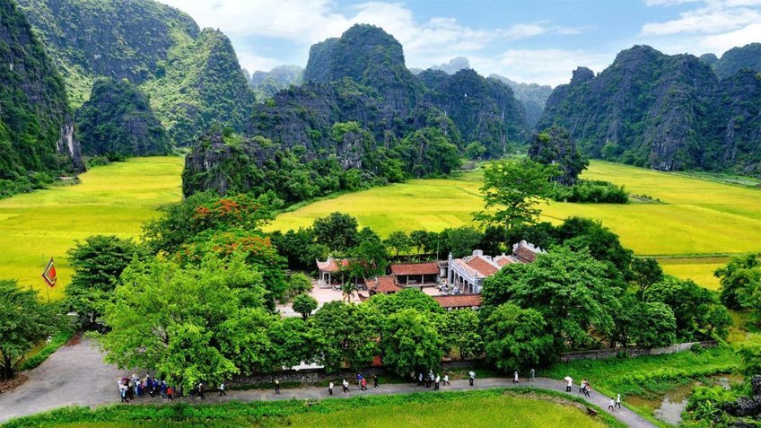 Hà Nội - Ninh Bình - Tràng An - Hoa Lư - Tam Cốc - Chùa Bái Đính 3N2Đ