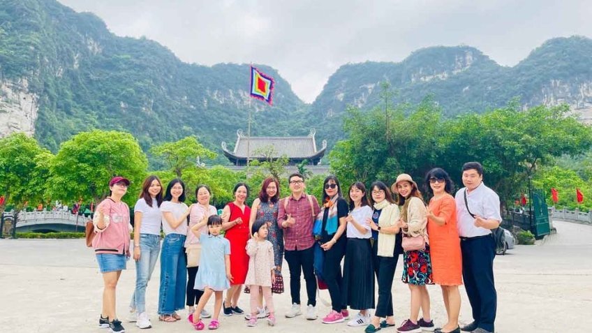 Hà Nội - Ninh Bình - Tràng An - Hoa Lư - Tam Cốc - Chùa Bái Đính 3N2Đ