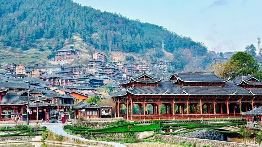 Hành Trình Cổ Trấn 4N3Đ: Nam Ninh - Lệ Ba - Hạ Tư Cổ Trấn - Trấn Viễn Cổ Thành - Thiên Hộ Miêu Trại