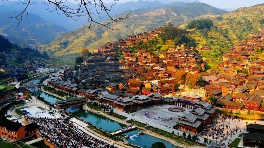 Hành Trình Cổ Trấn 4N3Đ: Nam Ninh - Lệ Ba - Hạ Tư Cổ Trấn - Trấn Viễn Cổ Thành - Thiên Hộ Miêu Trại