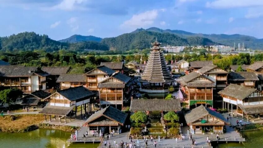 Hành Trình Cổ Trấn 4N3Đ: Nam Ninh - Lệ Ba - Hạ Tư Cổ Trấn - Trấn Viễn Cổ Thành - Thiên Hộ Miêu Trại