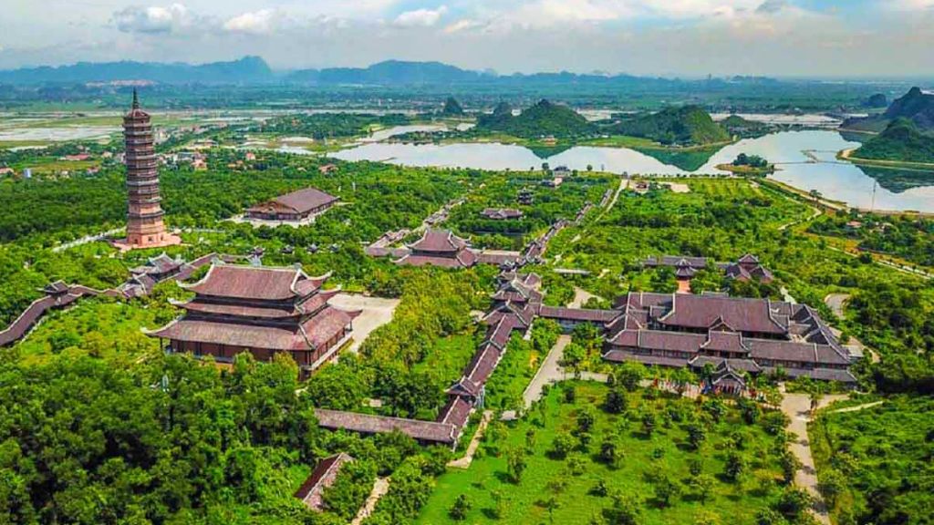 Toàn cảnh chùa Bái Đính rộng lớn
