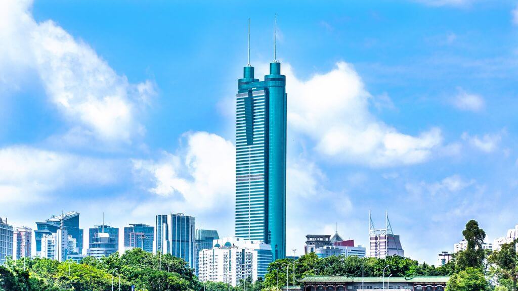 Toà nhà Meridian View Centre là địa điểm ngắm toàn cảnh đẹp thành phố đẹp nhất tại Thẩm Quyến