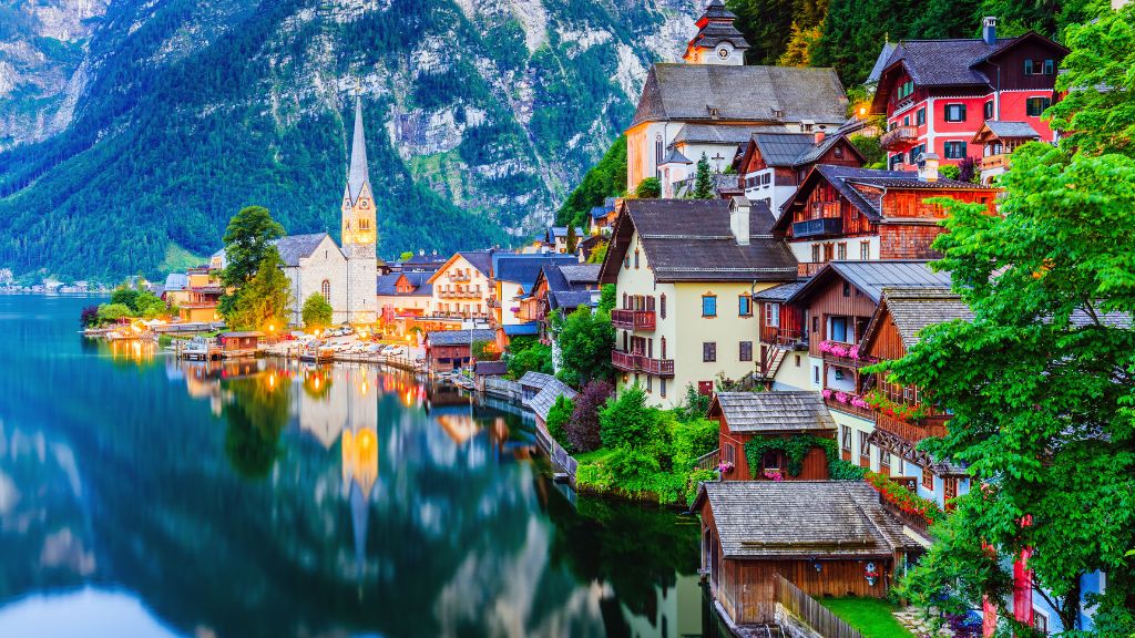 Thị trấn cổ tích Hallstatt