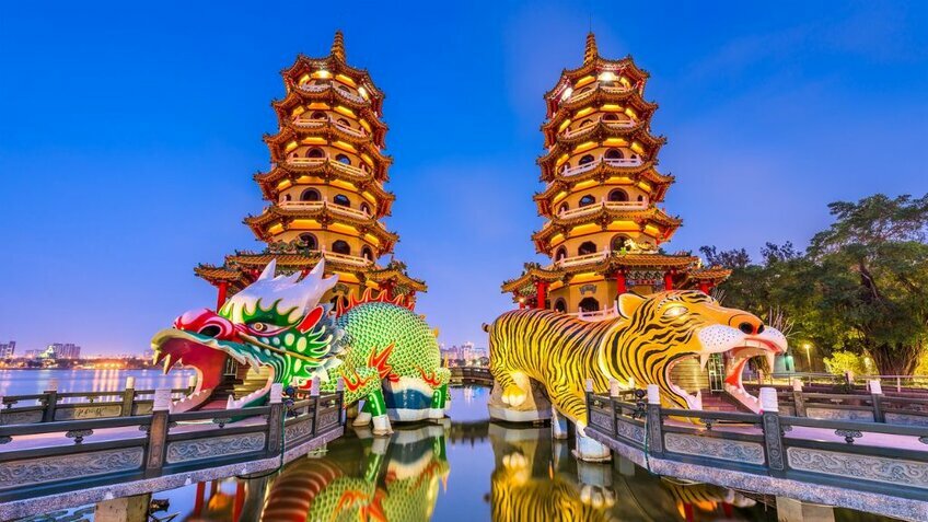 HCM - Đài Bắc - Đài Trung - Cao Hùng 5N4Đ | Tặng tiệc hấp HongKong + Buffet lẩu + Beefsteak