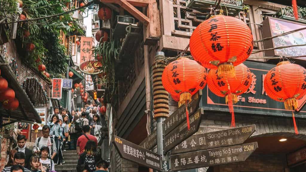 Phố cổ Cửu Phần điểm đến check in không thể bỏ qua tại Đài Loan