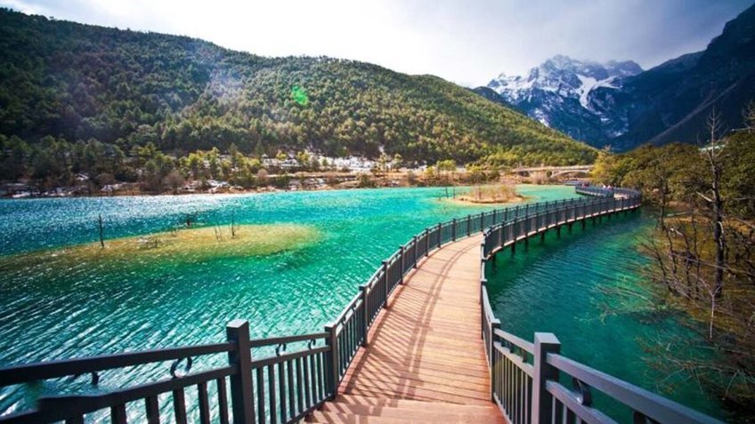 Tour Đại Lý Lệ Giang Shangri-La 6N5Đ | Bay thẳng No Shop | Tặng Show Ấn Tượng Lệ Giang