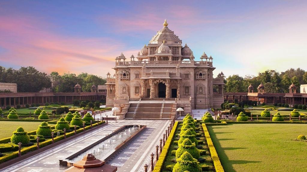 Tuyệt tác kiến trúc của Đền Akshardham