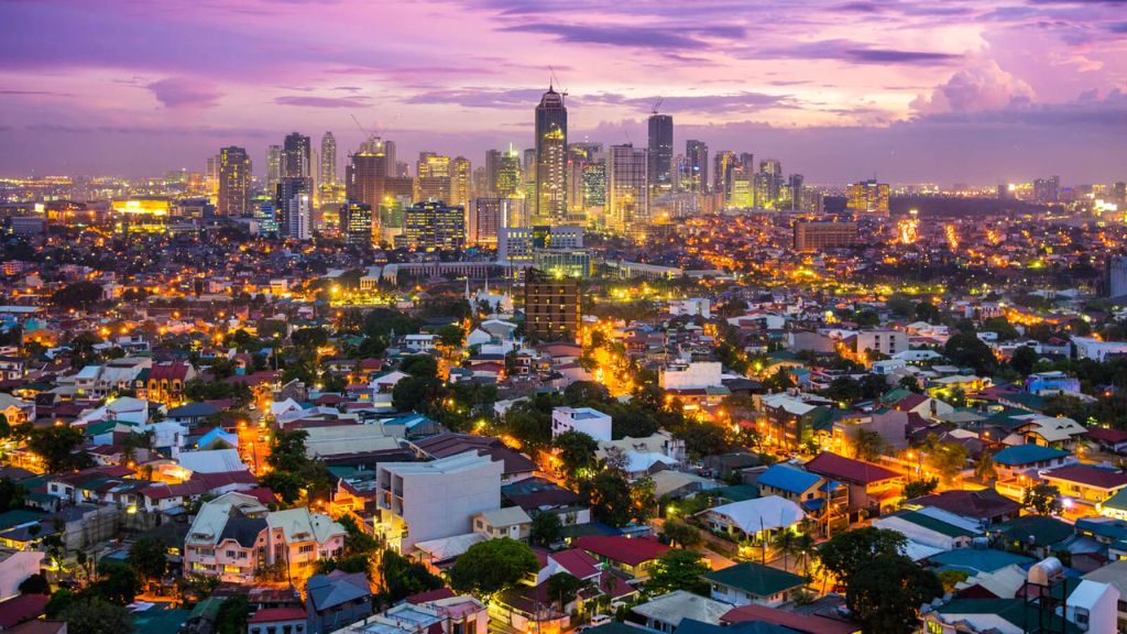 Thành phố Manila về đêm