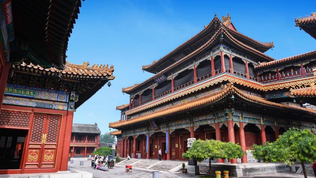 Kiến trúc tráng lệ, nguy nga của Ung Hòa Cung