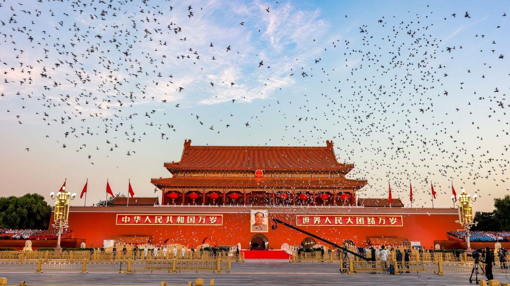 Quảng trường Thiên An Môn trái tim của thủ đô Bắc Kinh
