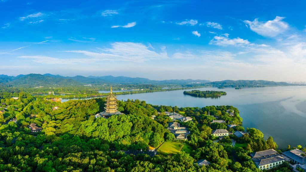 Thưởng ngoạn thắng cảnh Tây Hồ Hàng Châu