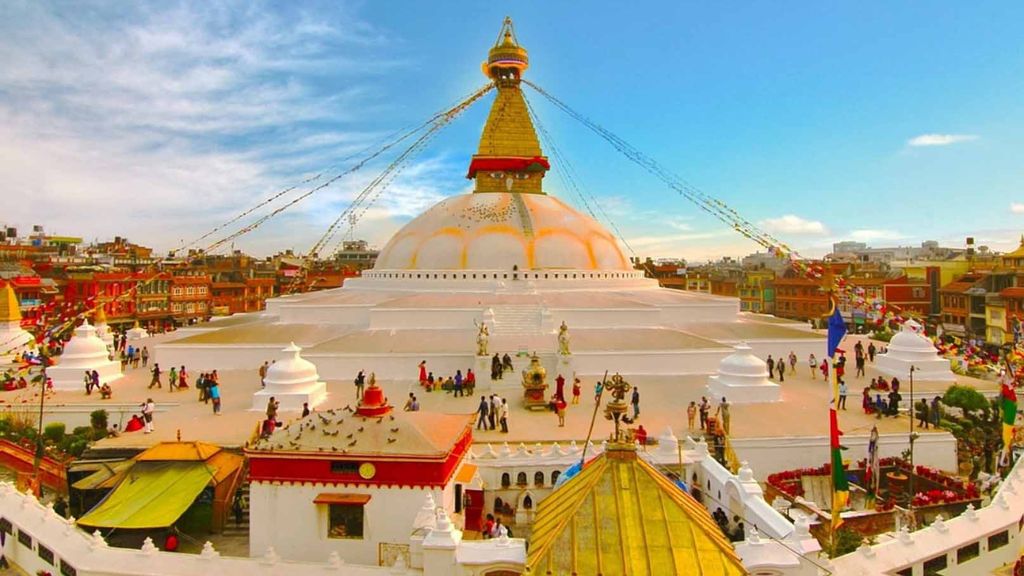 Toà tháp Boudha Nath độc đáo