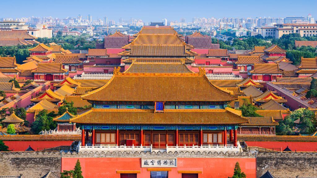 Tử Cấm Thành nhìn từ trên cao