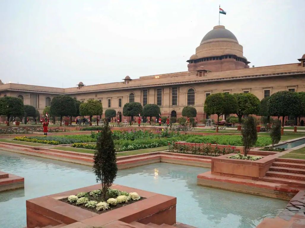 Quang cảnh Rashtrapati Bhavan