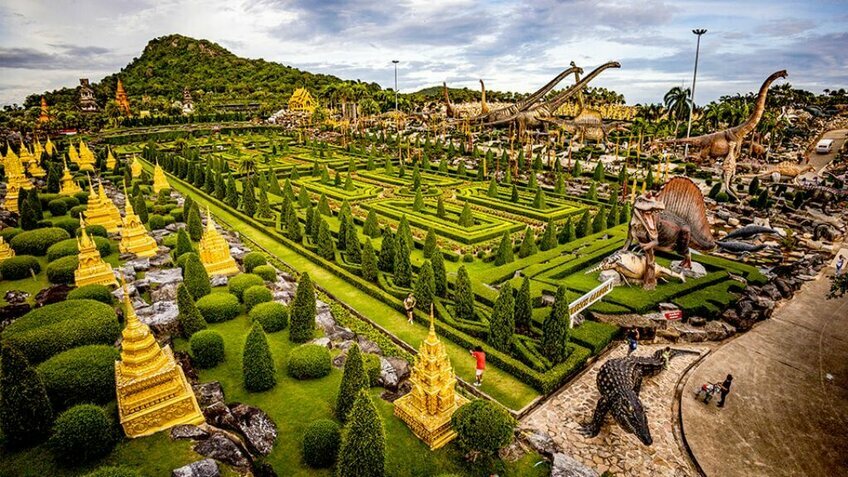 Tour Bangkok Pattaya 5 Ngày 4 Đêm Vietnam Airlines | Nong Nooch - Thai Thani - Vietpower Travel
