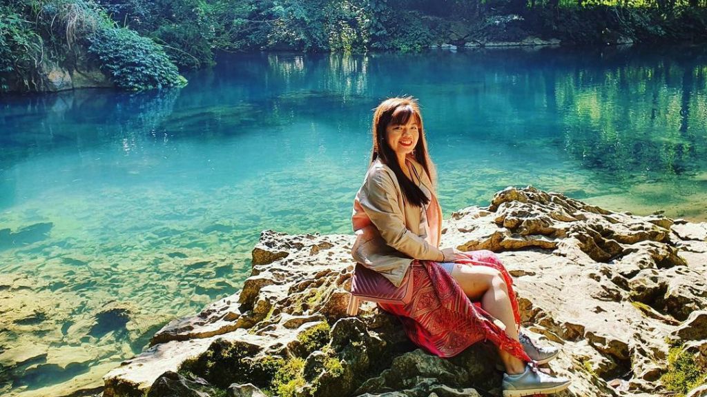 Khung cảnh thơ mộng của dòng suối Lê Nin