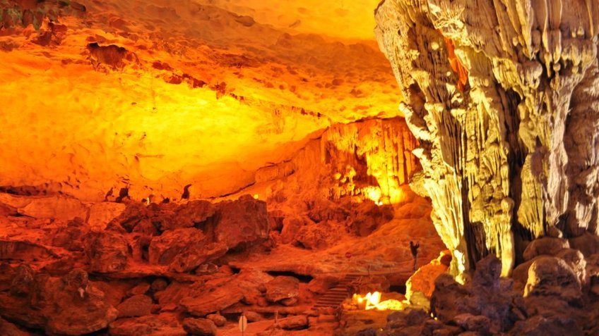 Tour du lịch Hạ Long 1 ngày: Sửng Sốt -Titop - Hang Luồn