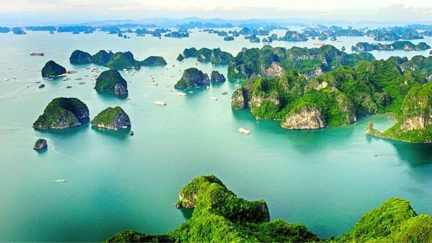 Tour du lịch Hạ Long 1 ngày: Sửng Sốt -Titop - Hang Luồn