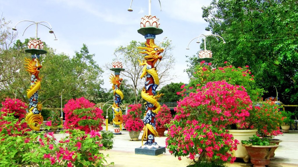 Khám phá vườn hoa Tứ Linh “Long – Lân – Quy – Phụng”