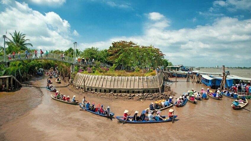 Tour Lục Tỉnh Miền Tây 5N4Đ: Khởi Hành Từ Hà Nội