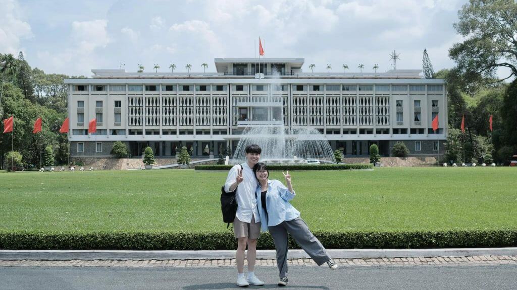 Check in tại Dinh Độc Lập