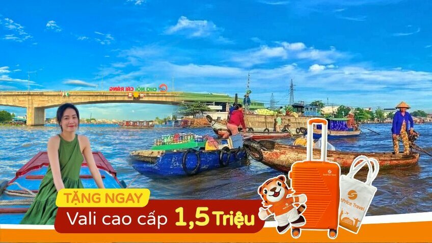 Tour Miền Tây 2N1Đ: Cần Thơ - Bạc Liêu - Sóc Trăng - Đất mũi Cà Mau