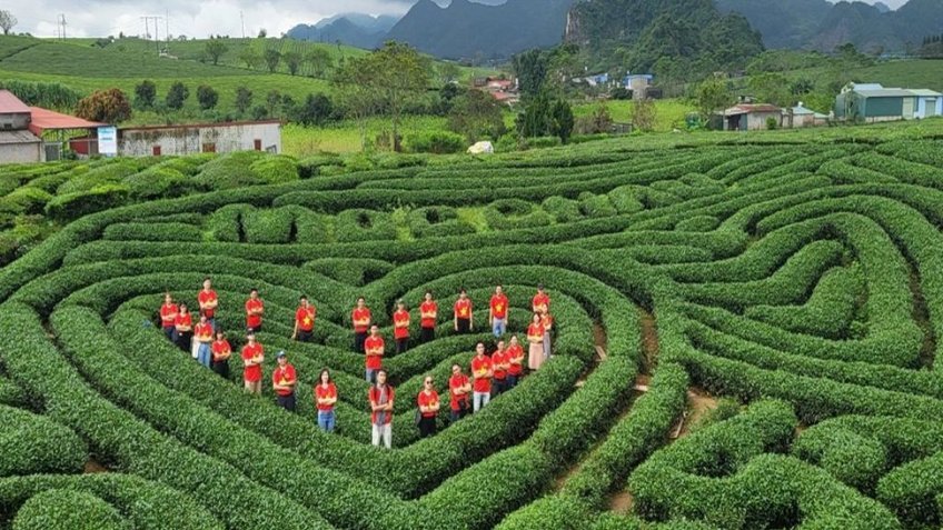 Tour Mộc Châu: Check in Thác Dải Yếm - Happy Land - Mocha Hill 4N3Đ