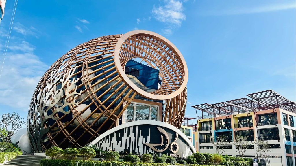 Kiến trúc ấn tượng tại Nhà hát Đó Nha Trang