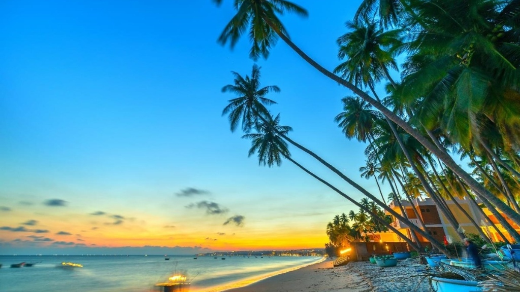 Khung cảnh thiên nhiên trong xanh tại Phan Thiết