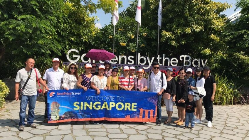 Tour Singapore 3 Ngày 2 Đêm Từ TP.HCM | Gardens By The Bay - Sentosa - Jewel Changi