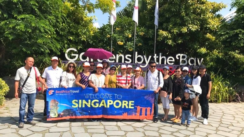 Tour Singapore 3 Ngày 2 Đêm Từ TP.HCM | Gardens By The Bay - Sentosa - Jewel Changi