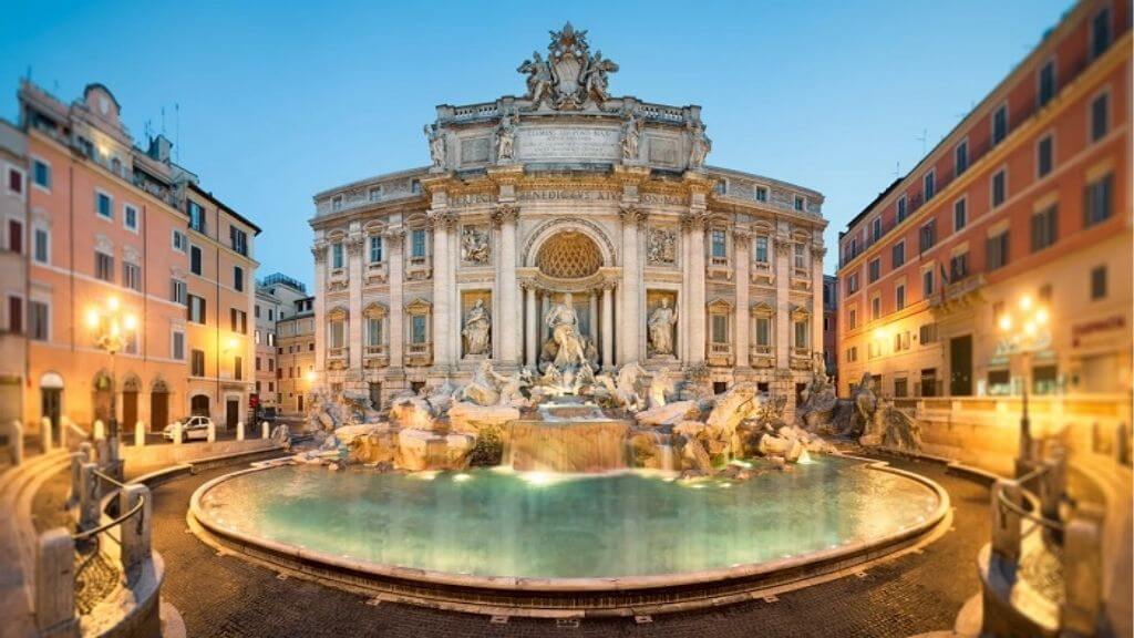 Đài phun nước Trevi và câu chuyện tung đồng xu ước nguyện